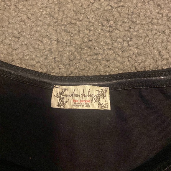 Free People Black Bodysuit - Picture 6 of 7